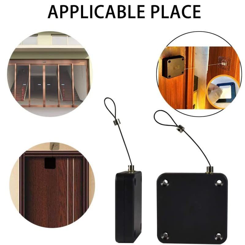 Automatic Door Closer | Punch-Free Self Closing Device