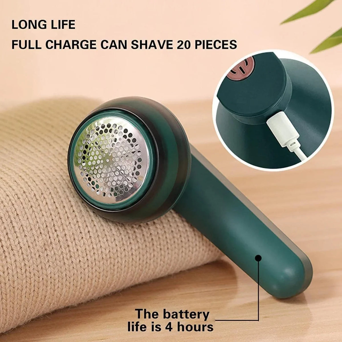 Rechargeable Electric Lint Remover | Fabric Shaver Pakistan