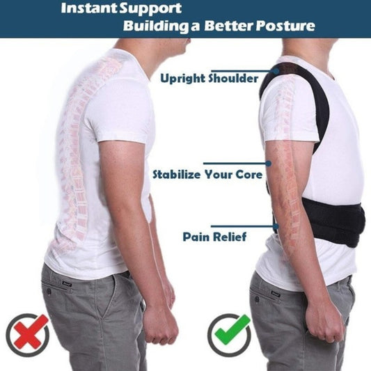 Back Posture Corrector Belt | Adjustable Back Support