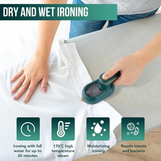 Portable Mini Steam Iron | 2-in-1 Travel Iron Pakistan