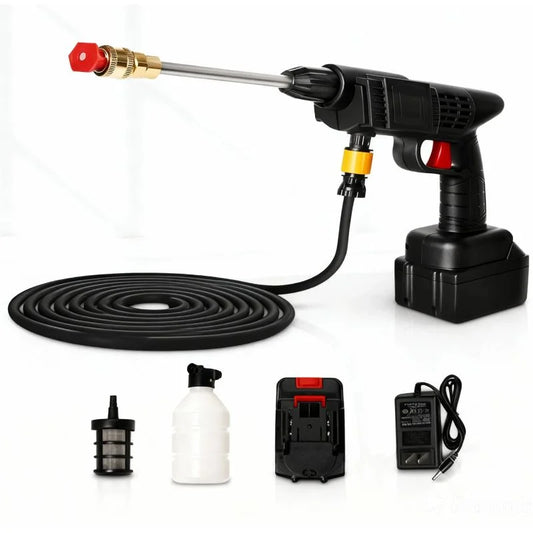 Automatic Cordless Car Wash Spray Gun 48Vf | Pakistan