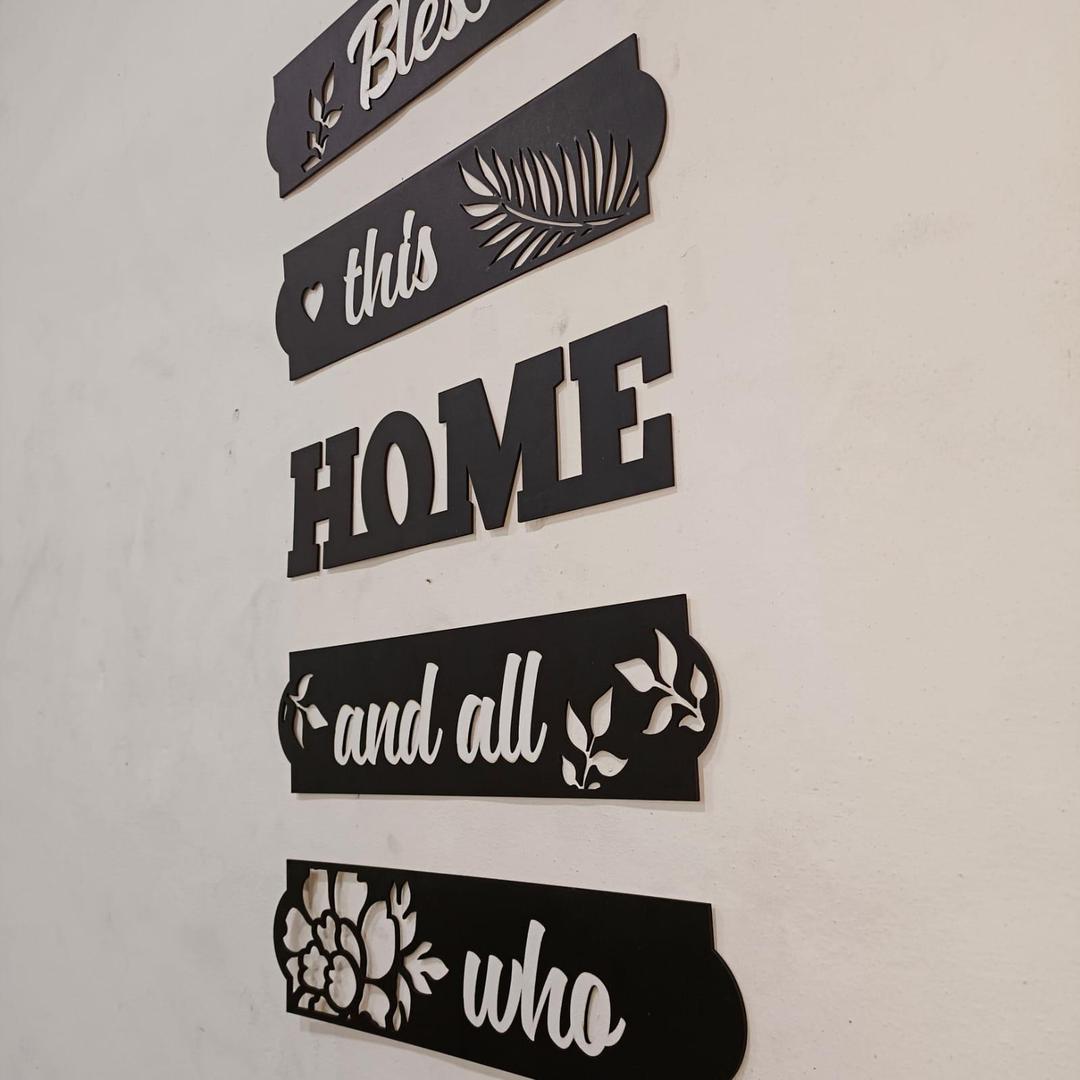 Calligraphy wall Art Set