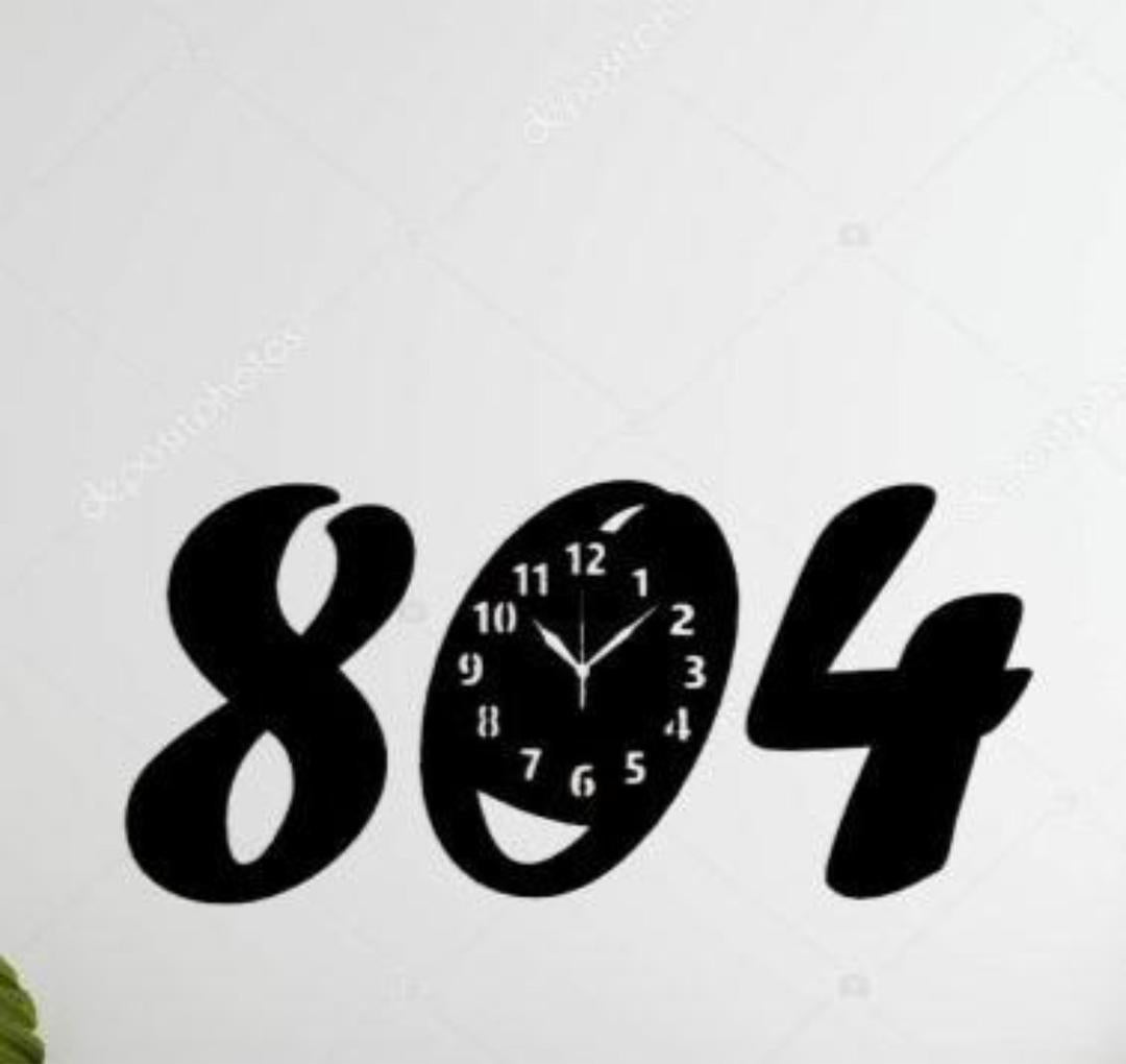 804 Design Wooden Wall Clock