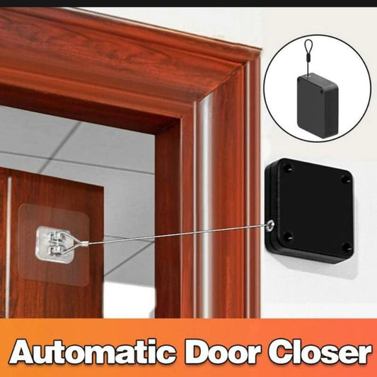 Automatic Door Closer | Punch-Free Self Closing Device