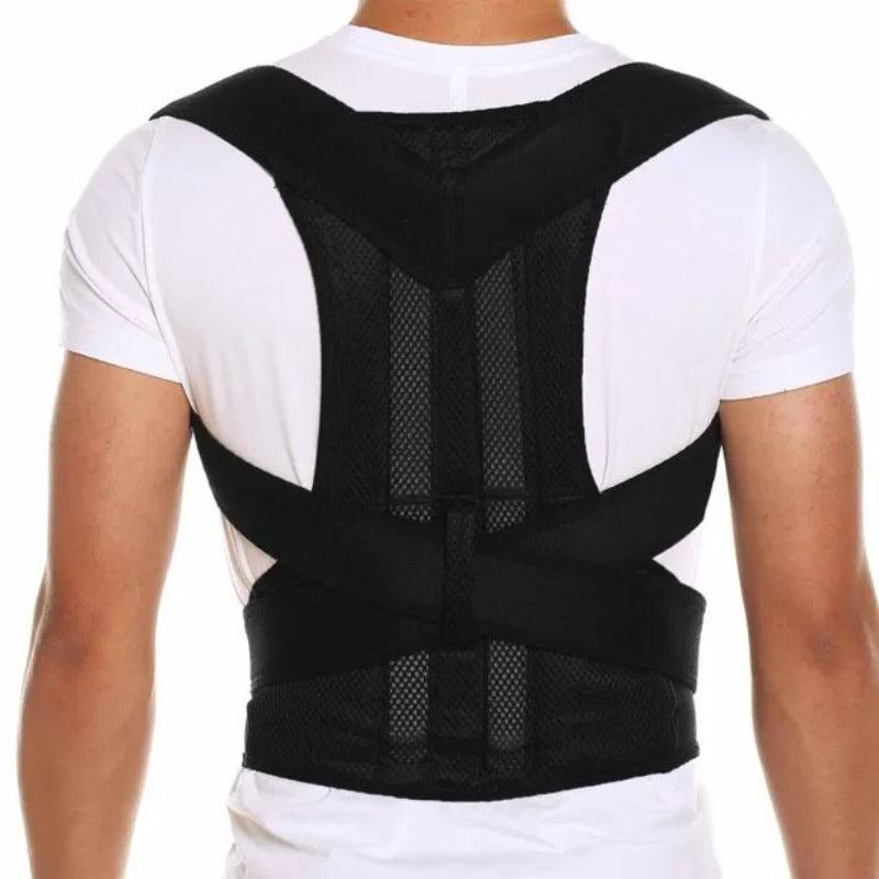 Back Pain Relief Posture Corrector Belt | Adjustable Support for Spine, Shoulder & Lumbar Alignment | XL