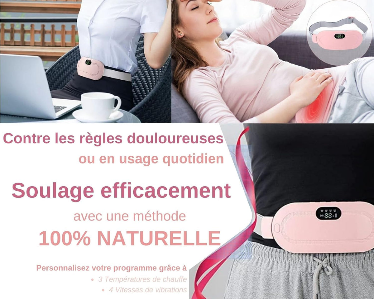 Digital Heating Pad & Vibration Belt | Menstrual Comfort Pakistan