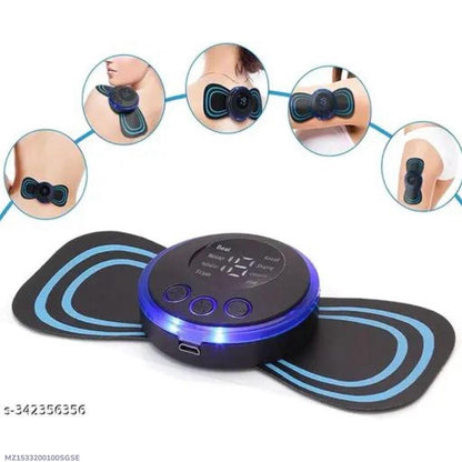 EMS Butterfly Massager Black Portable Rechargeable