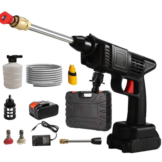 Automatic Cordless Car Wash Spray Gun 48Vf | Pakistan
