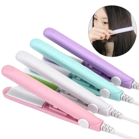 Mini Hair Straightener & Curler | Ceramic 2-in-1 Styler Pakistan