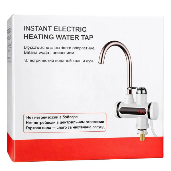 Instant Electric Hot Water Tap 3000W | Digital Display