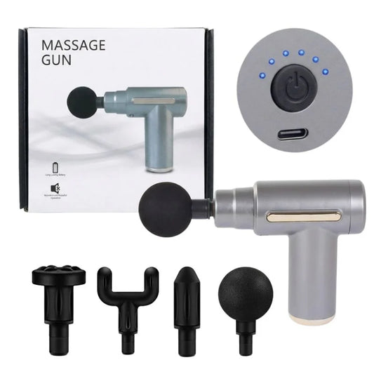 Deep Tissue Massage Gun | 6 Speed Rechargeable Massager