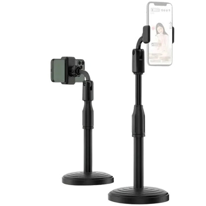 Adjustable Mobile Phone Stand with Flexible Gooseneck Arm | For Recording, Live Streaming & Video Calls | Stable Desk Mount Stand
