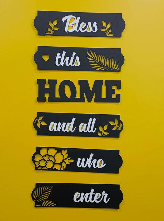 Calligraphy wall Art Set