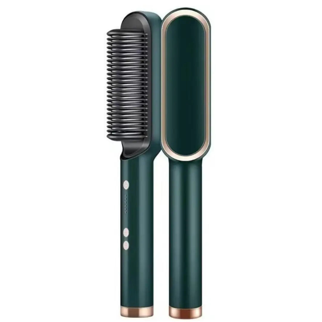 Hair Straightener Brush, Hair Straightening Comb, Electric Hair Straightener, 2 in 1 Hair Straightener brush
