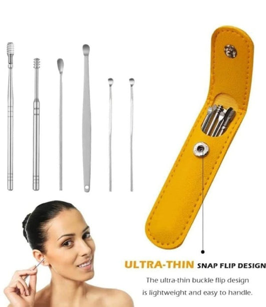 6-Piece Ear Wax Cleaning Kit | Ear Cleaning Tools Pakistan