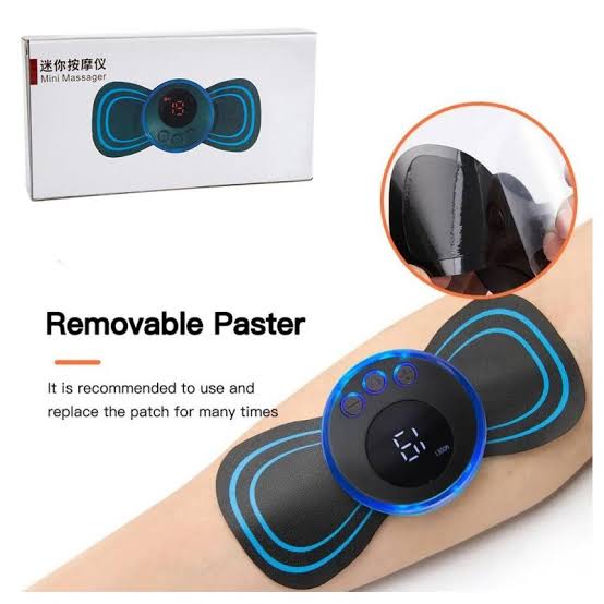 EMS Butterfly Portable Neck Massager | Rechargeable Muscle Stimulator