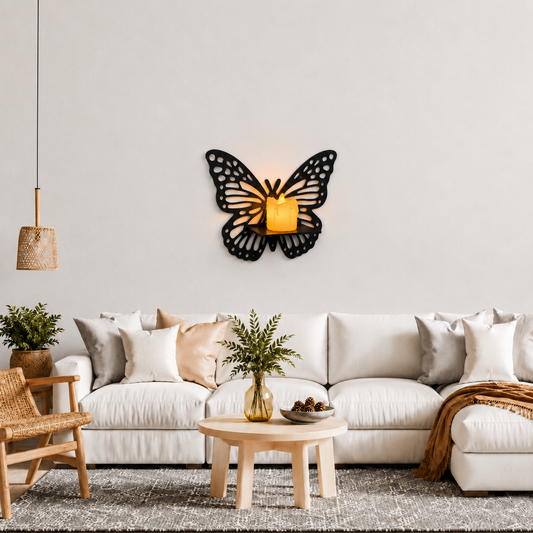 Butterfly Calligraphy wall Art