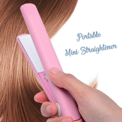 Mini Hair Straightener & Curler | Ceramic 2-in-1 Styler Pakistan