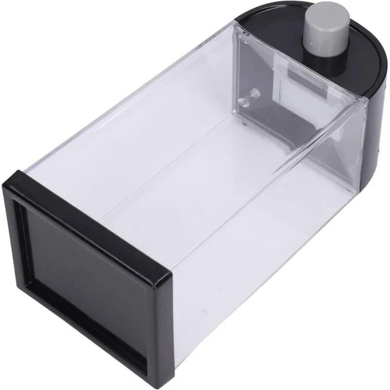 Wall Mounted Cereal Dispenser | 1.5L Transparent Grain Storage Container | One-Touch Cereal & Rice Dispenser | Space Saving Kitchen Organizer