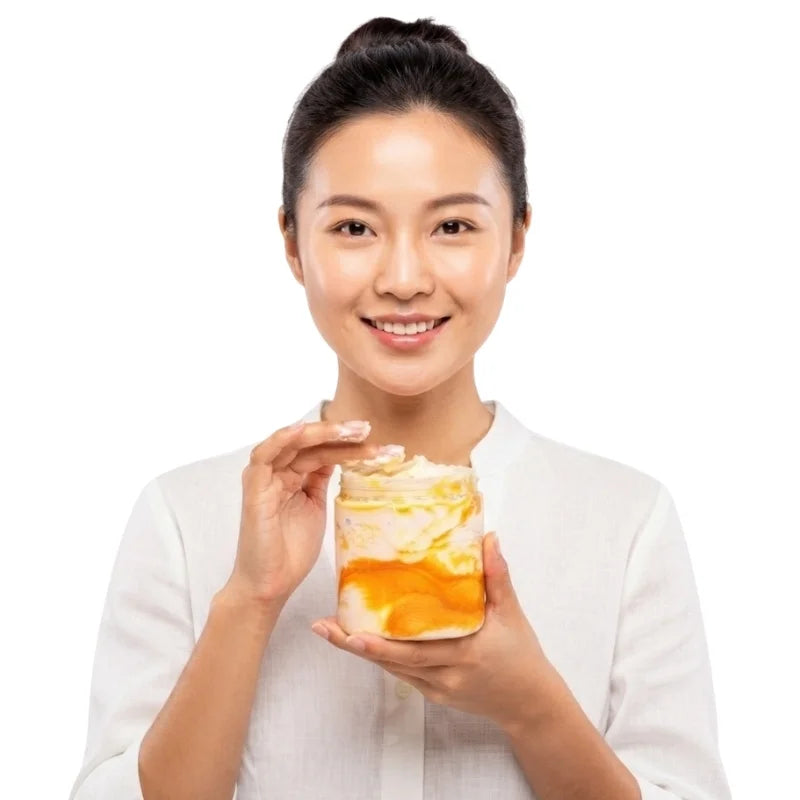 Zafrani Skin Brightening & Moisturizing Cream | Saffron-Infused Deep Hydration Cream | For Face & Body | 500ml